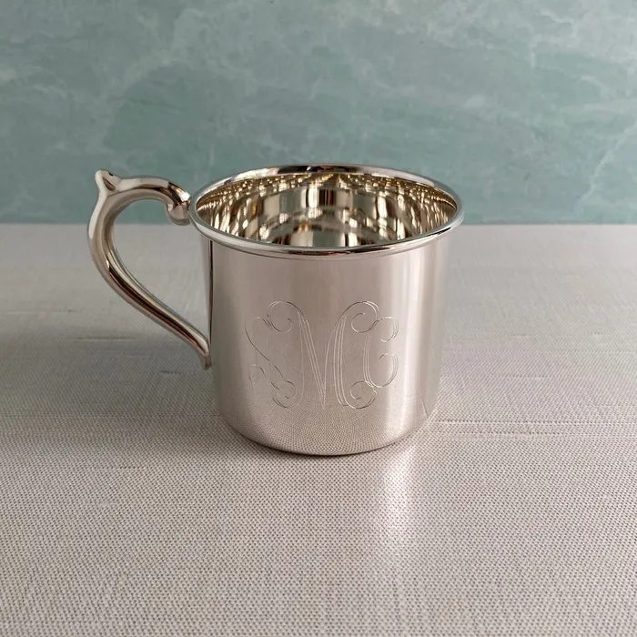 Croghans Rings Sterling Silver Traditional Baby Cup