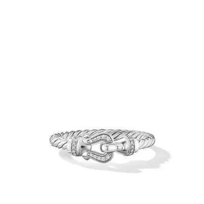 David Yurman 2mm Petite Buckle Ring David Yurman Rings