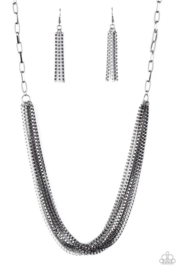 Necklaces Paparazzi Jewelry Paparazzi Necklace Beat Box Queen Black Necklaces Paparazzi Jewelry Paparazzi Necklace Beat Box Queen Black