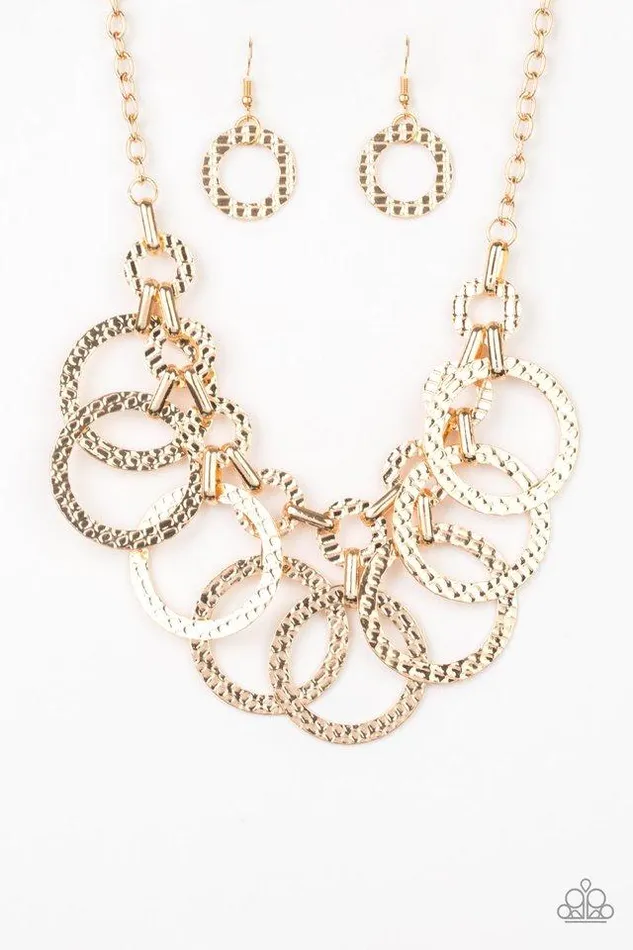Necklaces Paparazzi Jewelry Paparazzi Necklace Jammin Jungle Gold