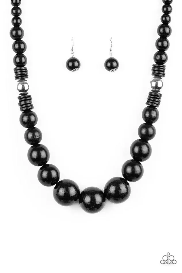 Necklaces Paparazzi Jewelry Paparazzi Necklace Panama Panorama Black