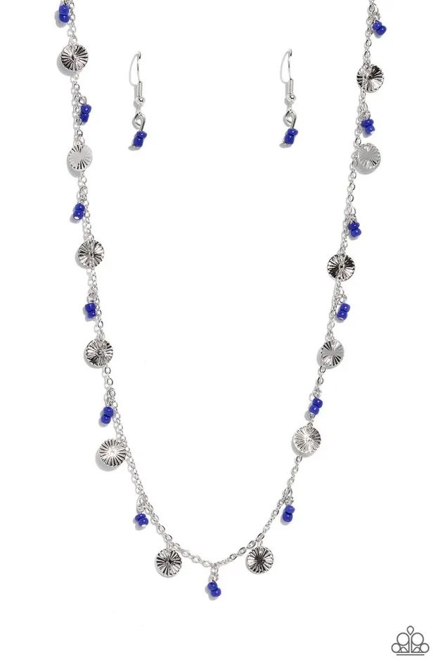 Necklaces Paparazzi Necklace Sand Dollar Sass Blue Paparazzi Jewelry Necklaces Paparazzi Necklace Sand Dollar Sass Blue Paparazzi Jewelry