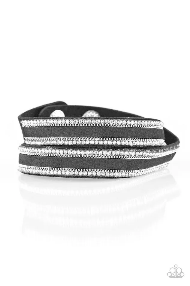 Paparazzi Jewelry Bracelets Paparazzi Bracelet Going For Glam Black
