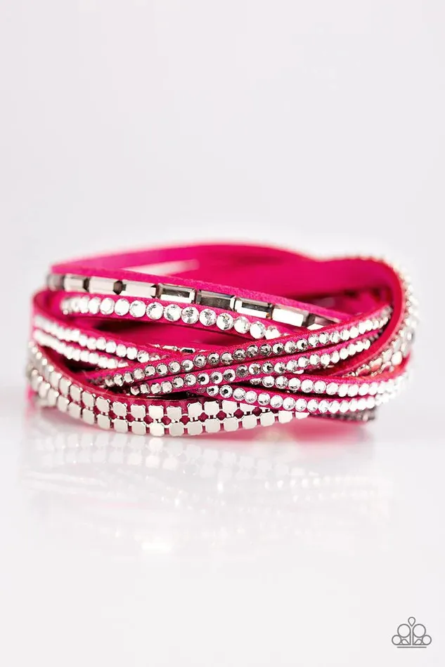 Paparazzi Jewelry Bracelets Paparazzi Bracelet I Came To Slay Pink