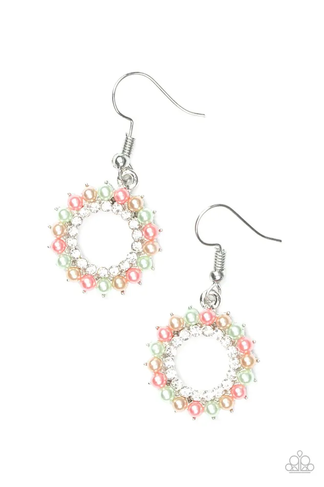 Paparazzi Jewelry Earrings Paparazzi Earring A Proper Lady Multi