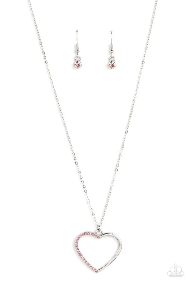 Paparazzi Jewelry Paparazzi Necklace Love to Sparkle Pink Necklaces