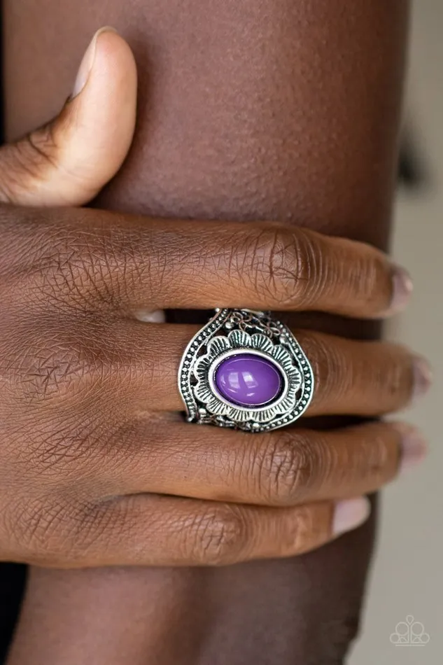 Paparazzi Jewelry Rings Paparazzi Ring Garden Tranquility Purple