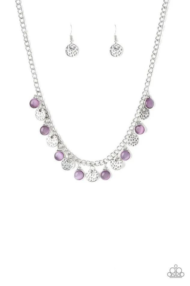 Paparazzi Necklace Treasure Tour Purple Paparazzi Jewelry Necklaces