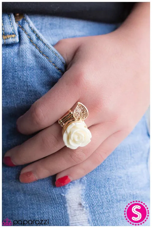 Paparazzi Ring Vintage Vision Gold Paparazzi Jewelry Rings
