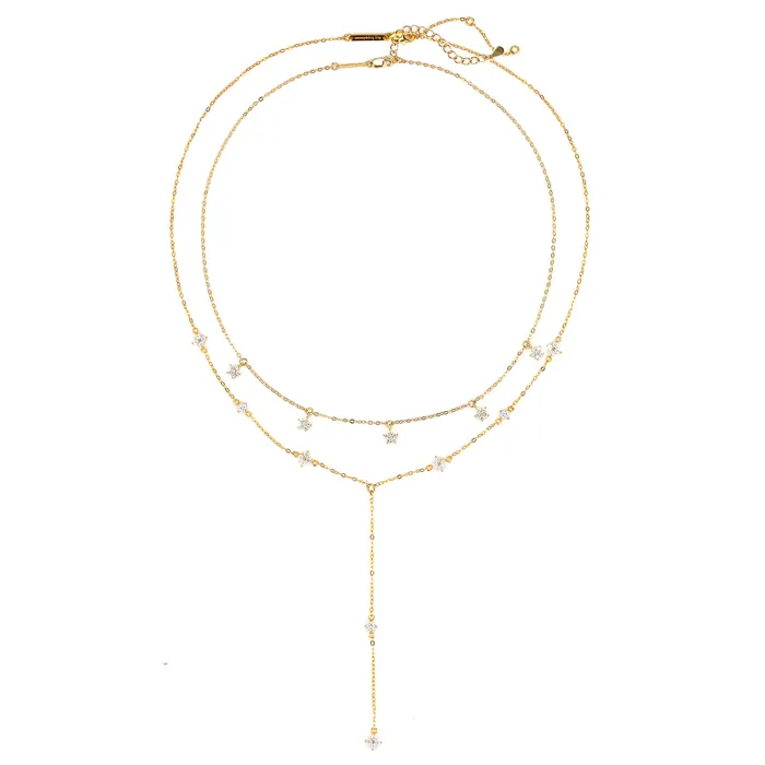 Bloom Necklace Set Sterling Silver Hey Happiness Necklaces