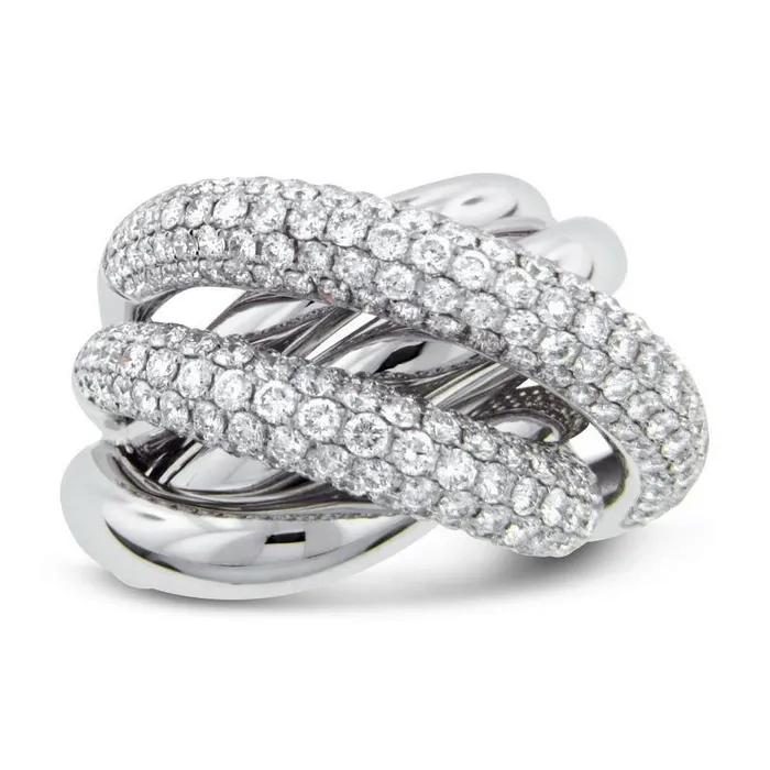 GB Gold Custom Jewelry Ladies Fancy Genuine Natural Earth Mined Diamond Ring Rings