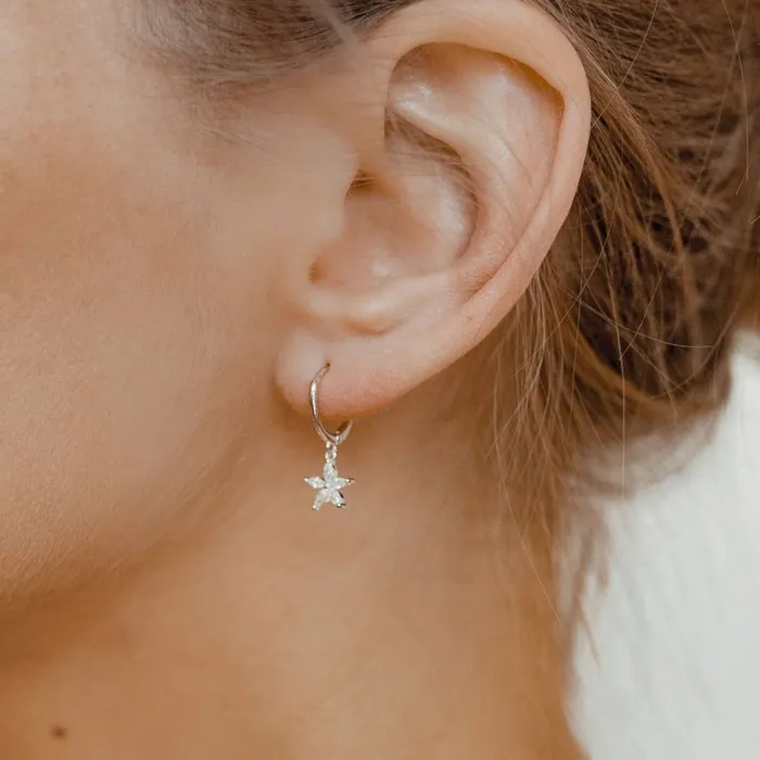 Hey Happiness Rings Gemstone Daisy Jewelry Set Sterling Silver