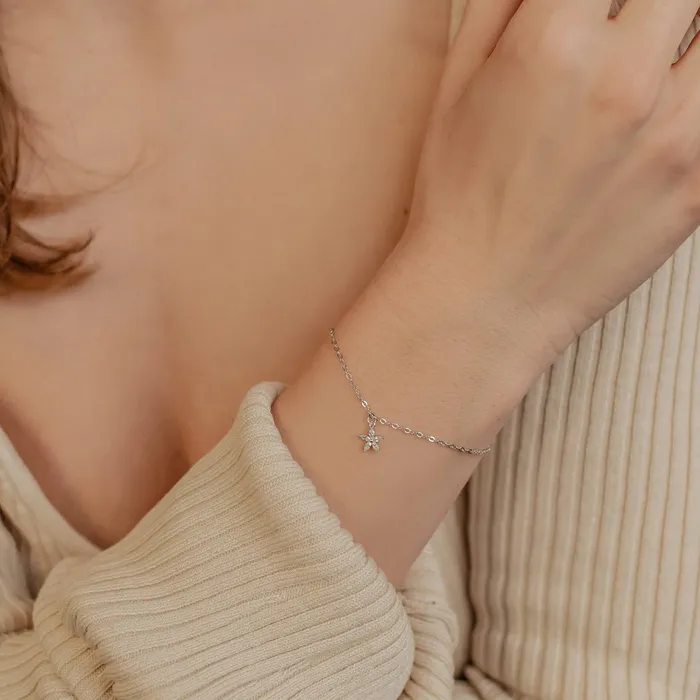 Hey Happiness Rings Gemstone Daisy Jewelry Set Sterling Silver