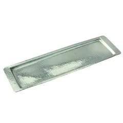 Leeber Bracelets Leeber Hammered Rectangle Tray Medium Stainless Steel 55 x 1775 Leeber Bracelets Leeber Hammered Rectangle Tray Medium Stainless Steel 55 x 1775