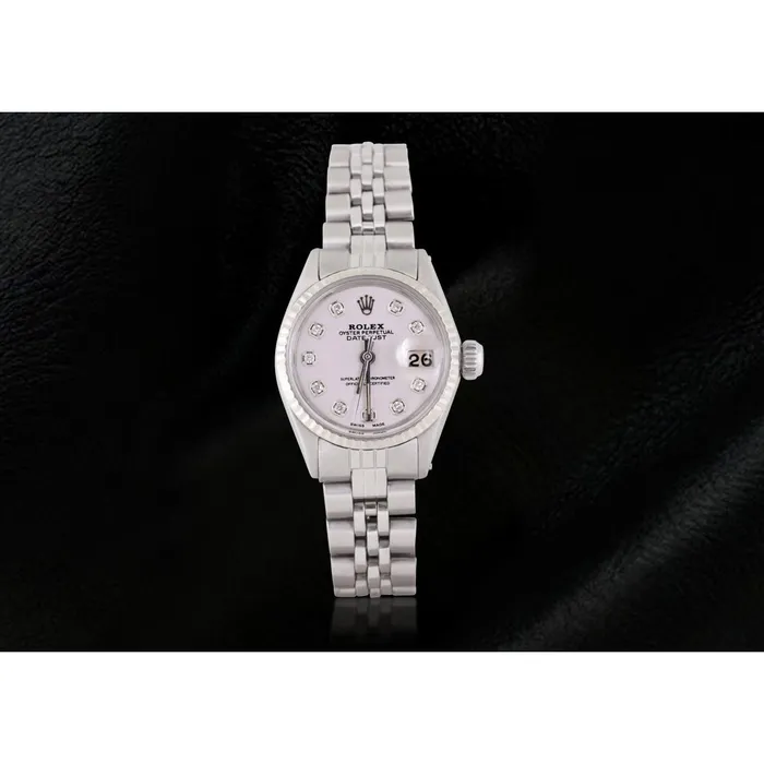 Watches GB Rolex Dj Watch White Diamond Dial Jubilee Stainless Steel Watch