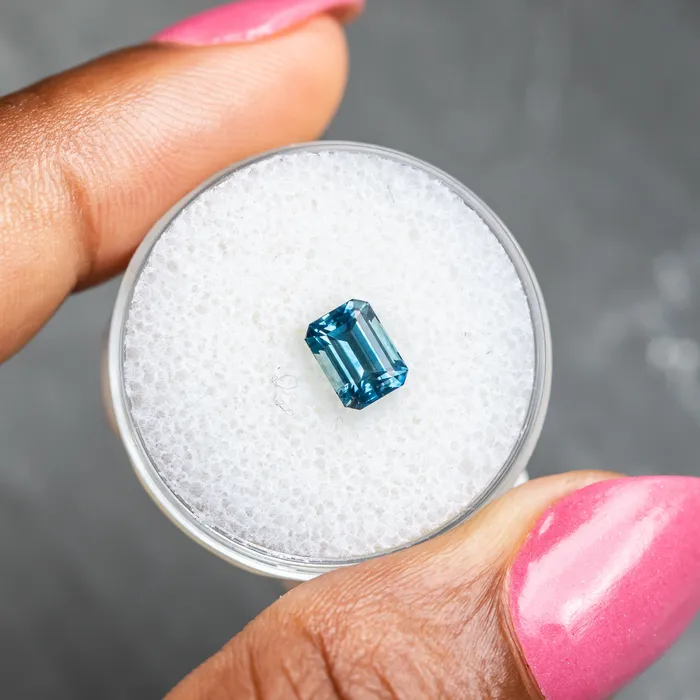 Anueva Jewelry Rings 136CT EMERALD CUT MONTANA SAPPHIRE Design Specialist Curated Build Your Own Dream Ring