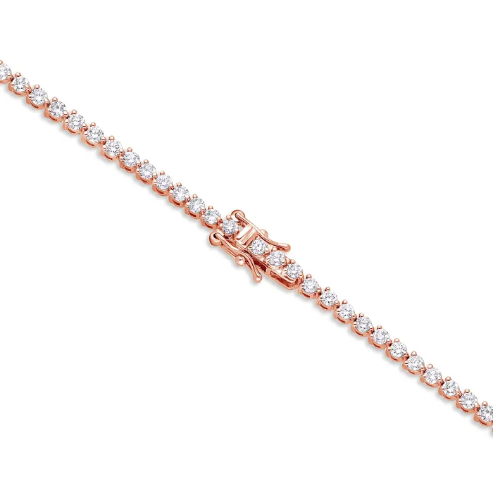 Enzo Diamond Tennis Bracelet 3Point IF Co Bracelets