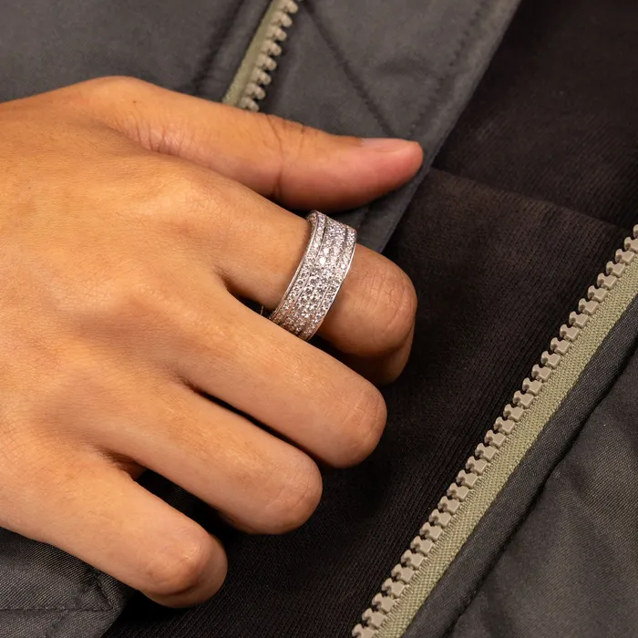 IF Co Rings Massimo Eternity Ring 2Row