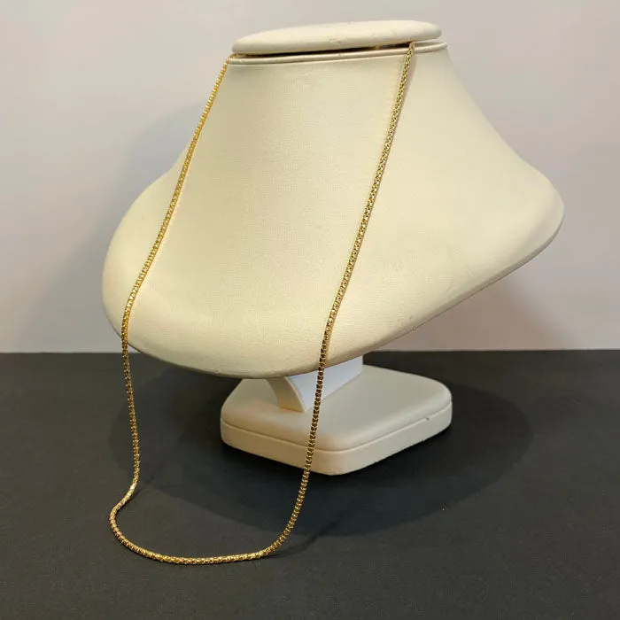 Moriartys Gem Art PreStyled Sets 14K Yellow Gold Popcorn Chain